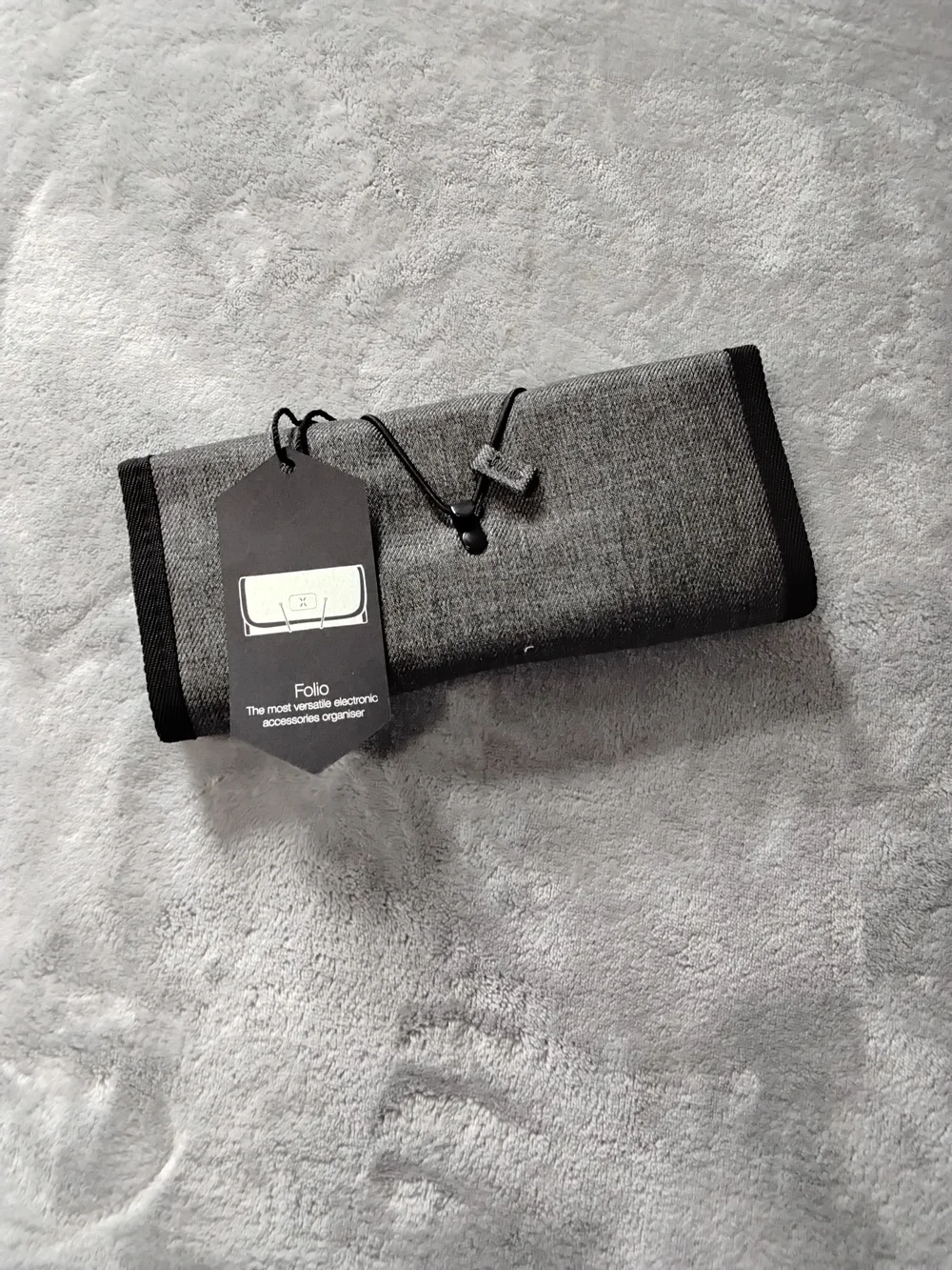 Folio Electronic Accessories Organizer - Grey